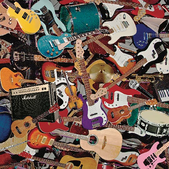 Hart Puzzles Garage Band by Chuck Haney 1,000 Piece Jigsaw Puzzle